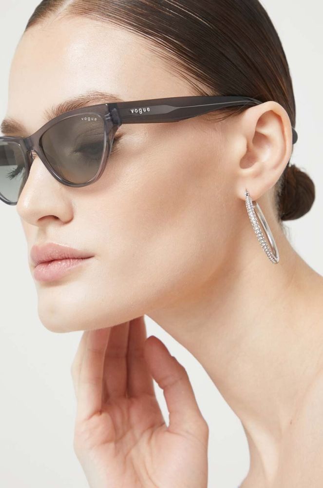 Сонцезахисні окуляри VOGUE жіночі колір сірий (3169260)
