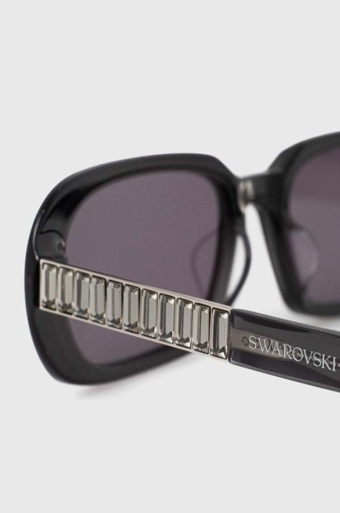 Сонцезахисні окуляри Swarovski 56499035 MATRIX жіночі колір чорний фото 4