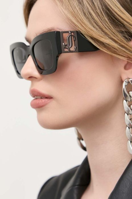 Сонцезахисні окуляри Jimmy Choo Nena жіночі колір чорний (3323480)