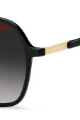 Сонцезахисні окуляри HUGO жіночі колір чорний (3193729)