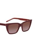 Сонцезахисні окуляри HUGO жіночі колір коричневий (3157829)