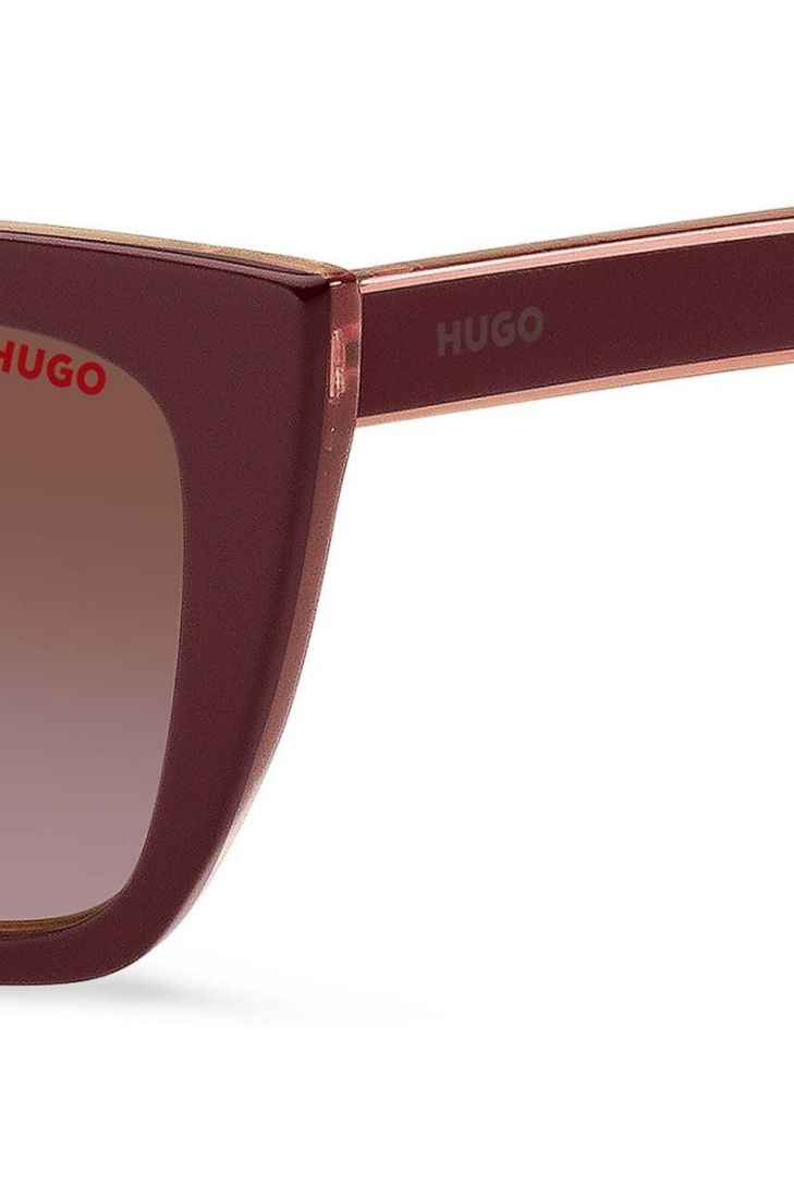 Сонцезахисні окуляри HUGO жіночі колір коричневий (3157829)