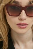 Сонцезахисні окуляри HUGO жіночі колір коричневий (3157829)