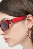 Сонцезахисні окуляри HUGO жіночі колір червоний