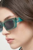 Сонцезахисні окуляри HUGO жіночі колір зелений