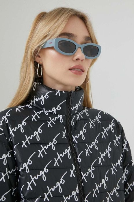 Сонцезахисні окуляри HUGO жіночі колір блакитний (3152562)