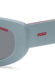 Сонцезахисні окуляри HUGO жіночі колір блакитний (3152562)