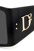 Сонцезахисні окуляри DSQUARED2 жіночі колір чорний (3557295)