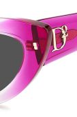 Сонцезахисні окуляри DSQUARED2 жіночі колір рожевий
