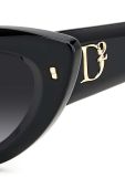 Сонцезахисні окуляри DSQUARED2 жіночі колір чорний (3190105)