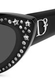 Сонцезахисні окуляри DSQUARED2 жіночі колір чорний (3190108)