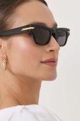 Сонцезахисні окуляри Bottega Veneta жіночі колір чорний (3204367)