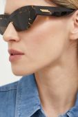 Сонцезахисні окуляри Bottega Veneta BV1219S жіночі колір коричневий