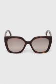 Сонцезахисні окуляри Gucci жіночі колір коричневий (3243981)