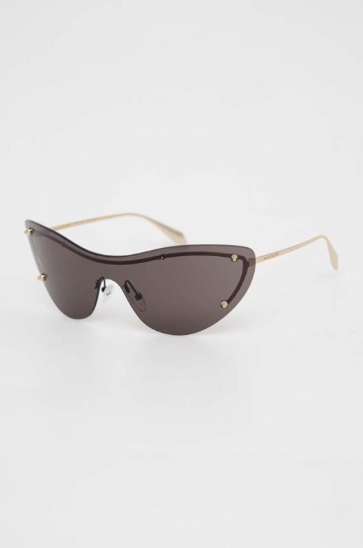 Сонцезахисні окуляри Alexander McQueen AM0413S жіночі колір золотий (3178617) фото 2