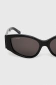 Сонцезахисні окуляри Balenciaga жіночі колір чорний (3204392)