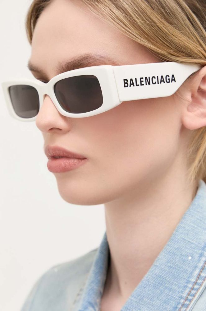 Сонцезахисні окуляри Balenciaga жіночі колір білий (3293473)
