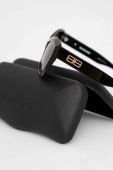 Сонцезахисні окуляри Balenciaga BB0271S жіночі колір чорний Сонцезахисні окуляри Balenciaga BB0271S жіночі колір чорний