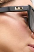 Сонцезахисні окуляри Balenciaga BB0273SA жіночі колір чорний