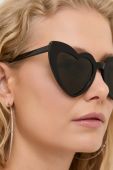 Сонцезахисні окуляри Saint Laurent жіночі колір чорний (3204394)