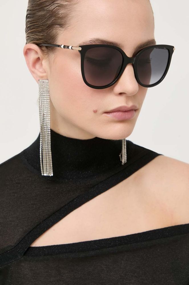 Сонцезахисні окуляри Carolina Herrera жіночі колір чорний (3213682)