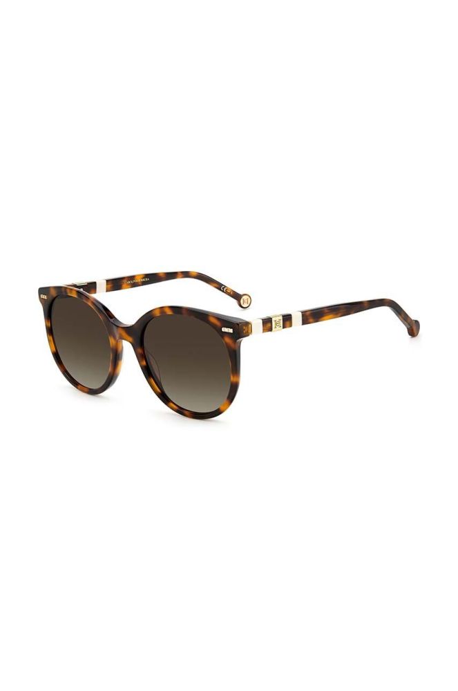 Сонцезахисні окуляри Carolina Herrera жіночі колір коричневий (3213733)