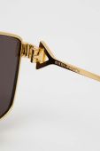 Сонцезахисні окуляри Bottega Veneta жіночі колір золотий (3309618)