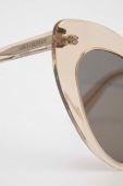 Сонцезахисні окуляри Saint Laurent жіночі колір бежевий (3332450)
