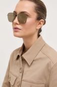 Сонцезахисні окуляри Saint Laurent 309 жіночі колір золотий