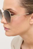Сонцезахисні окуляри Gucci жіночі колір золотий (3329590)