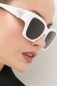 Сонцезахисні окуляри Versace жіночі колір білий (3374553)