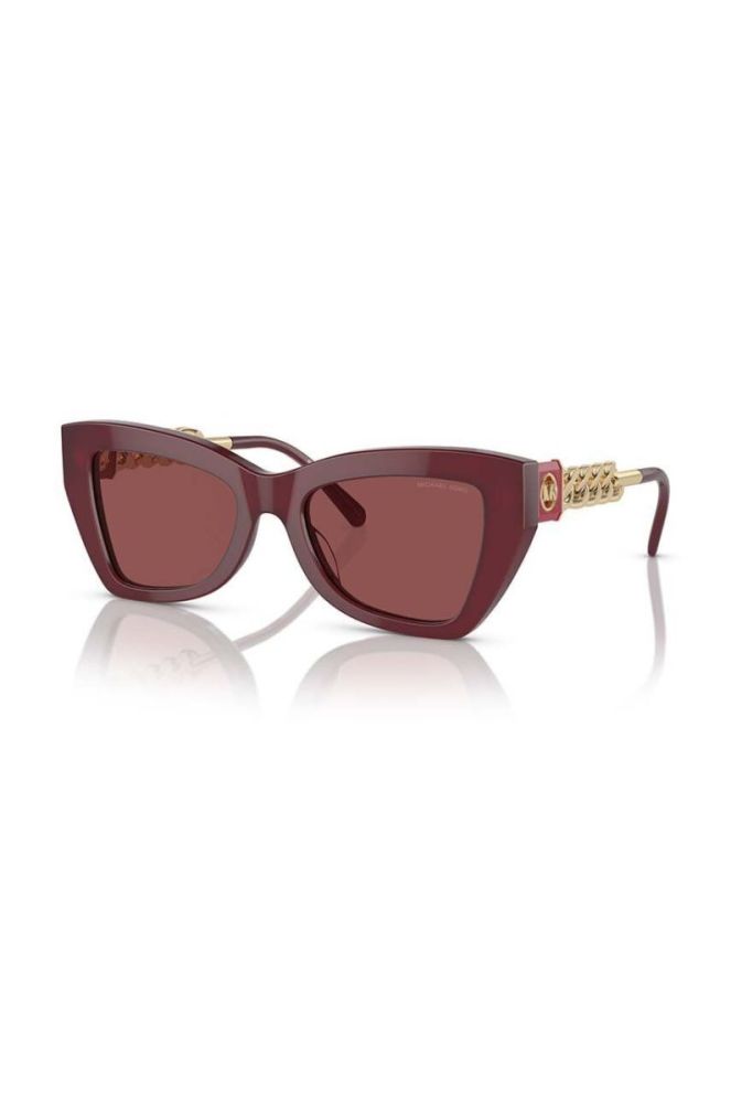 Сонцезахисні окуляри Michael Kors жіночі колір бордовий (3654820) фото 3