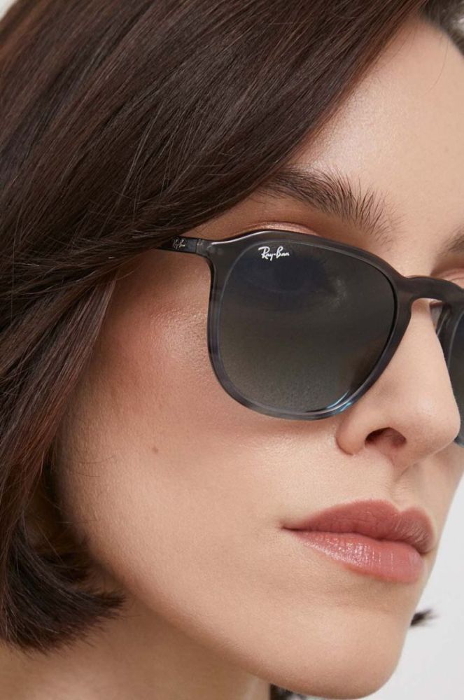 Сонцезахисні окуляри Ray-Ban жіночі колір блакитний (3644541) фото 7