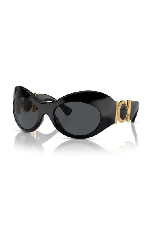 Сонцезахисні окуляри Versace жіночі колір чорний (3647706) фото 2