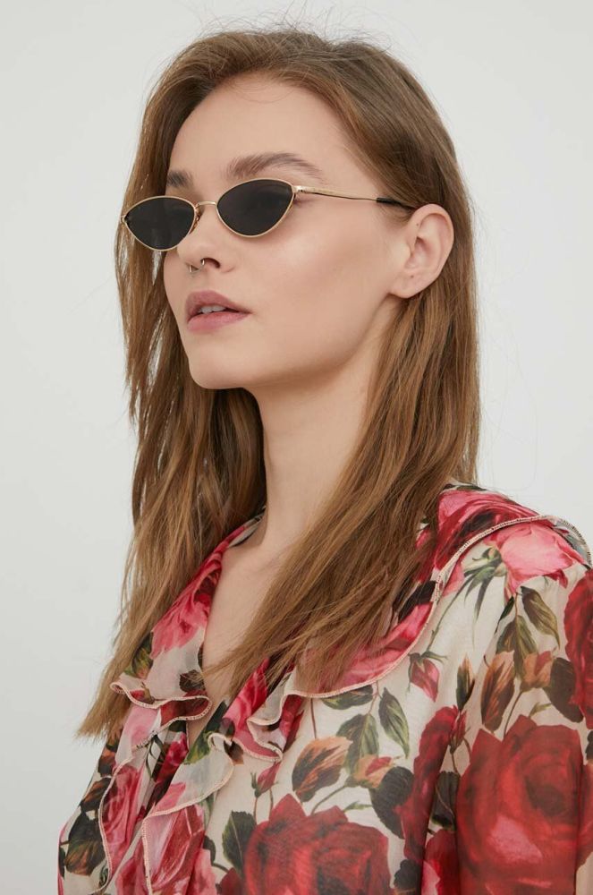 Сонцезахисні окуляри Chiara Ferragni жіночі колір чорний (3686088)