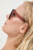 Сонцезахисні окуляри Carolina Herrera жіночі колір червоний
