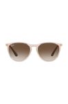 Дитячі сонцезахисні окуляри Ray-Ban Junior Erika колір коричневий 0RJ9060S