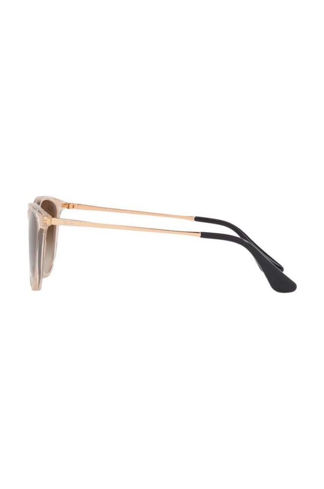Дитячі сонцезахисні окуляри Ray-Ban Junior Erika колір коричневий 0RJ9060S фото 4