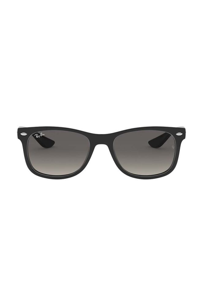 Дитячі сонцезахисні окуляри Ray-Ban Junior New Wayfarer колір чорний 0RJ9052S