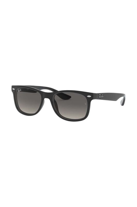 Дитячі сонцезахисні окуляри Ray-Ban Junior New Wayfarer колір чорний 0RJ9052S фото 2