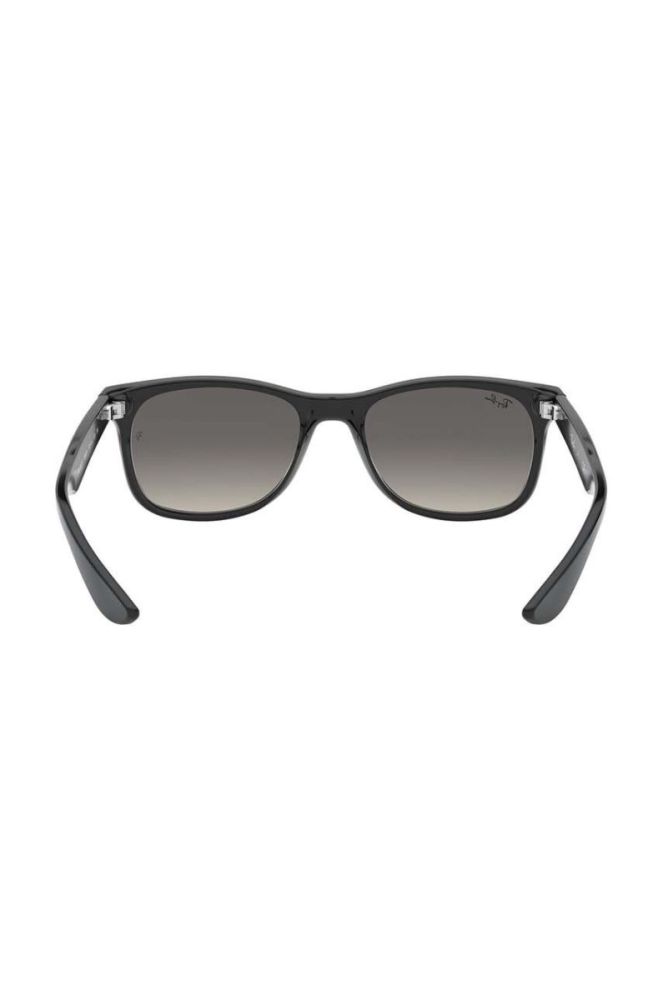 Дитячі сонцезахисні окуляри Ray-Ban Junior New Wayfarer колір чорний 0RJ9052S фото 7