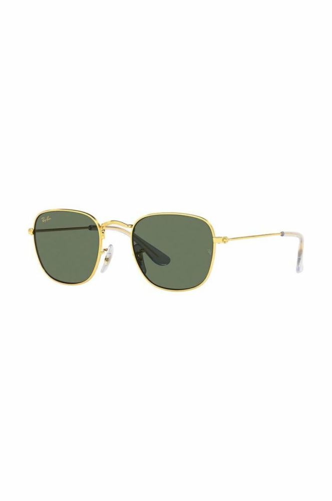 Дитячі сонцезахисні окуляри Ray-Ban Frank Kids колір зелений 0RJ9557S (3336951) фото 2