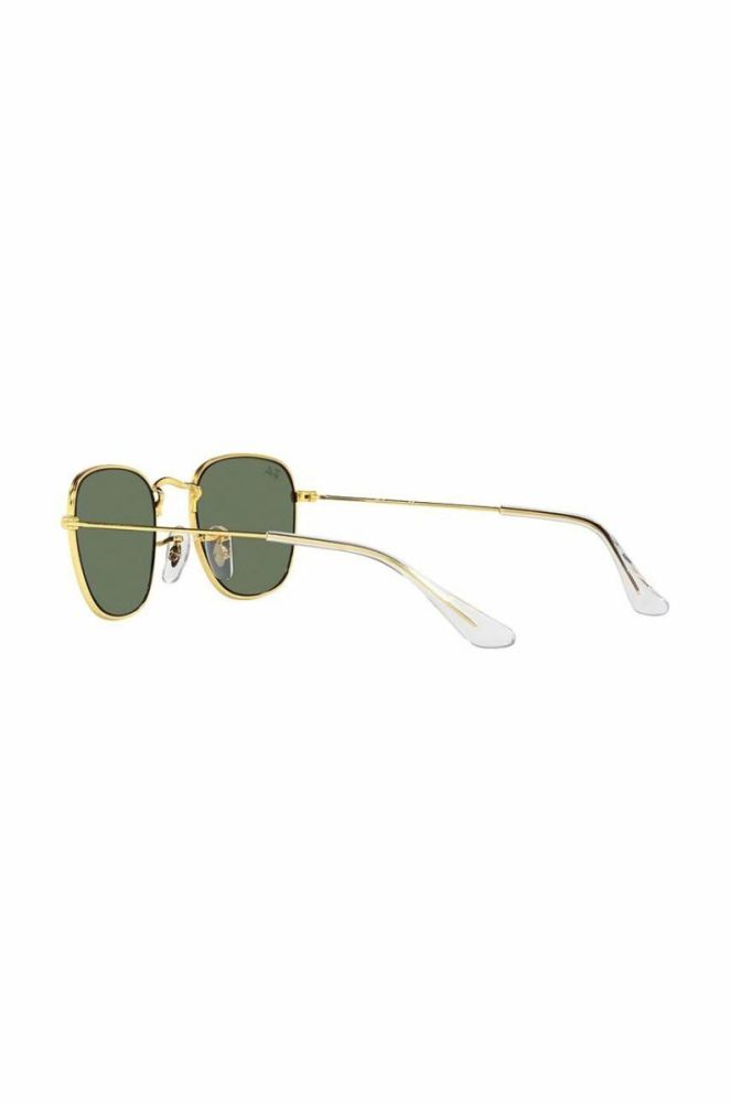 Дитячі сонцезахисні окуляри Ray-Ban Frank Kids колір зелений 0RJ9557S (3336951) фото 5