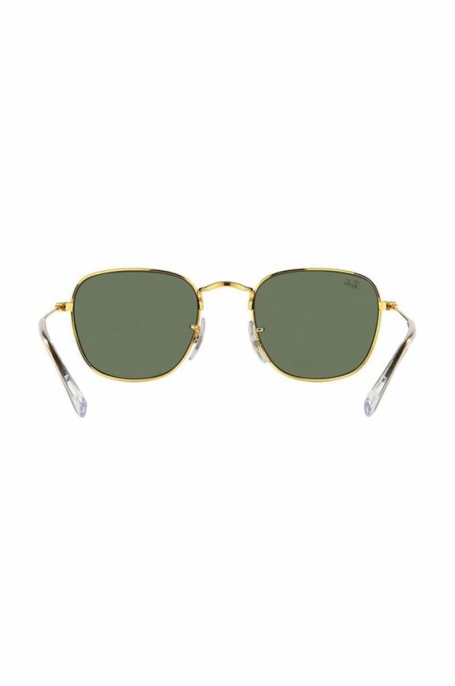 Дитячі сонцезахисні окуляри Ray-Ban Frank Kids колір зелений 0RJ9557S (3336951) фото 7