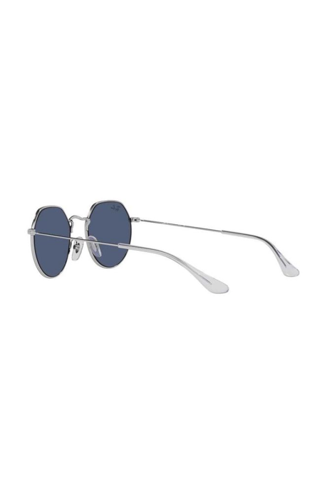 Дитячі сонцезахисні окуляри Ray-Ban Junior Jack 0RJ9565S колір блакитний фото 5