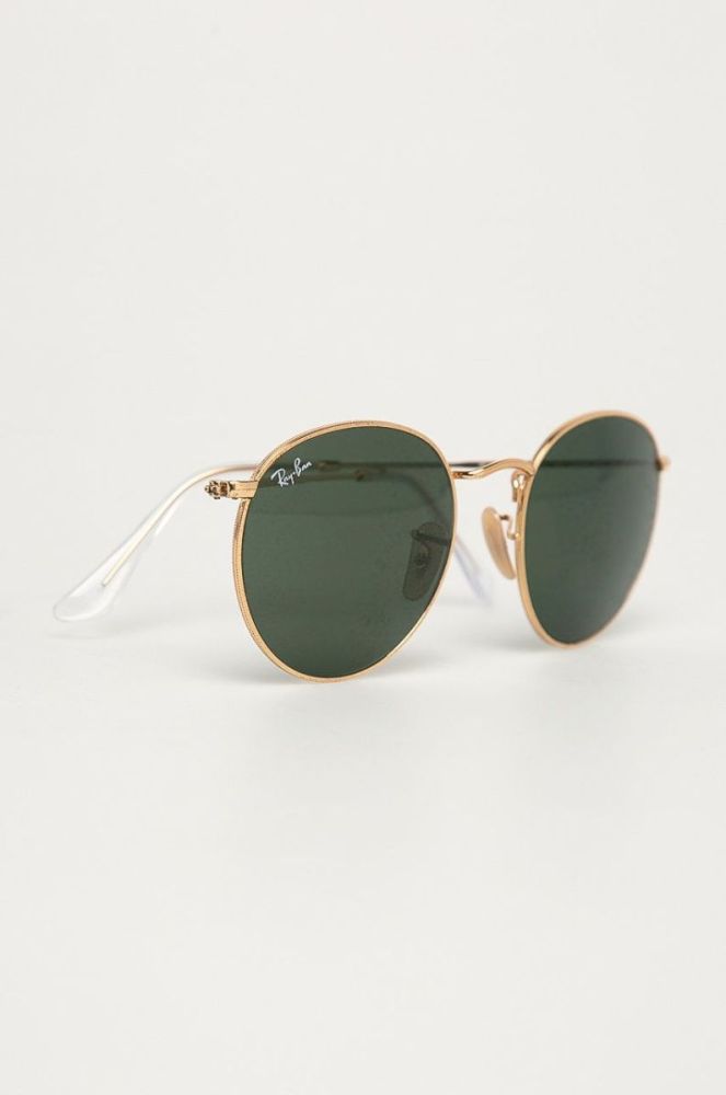 Сонцезахисні окуляри Ray-Ban чоловічі колір золотий (875139) фото 4