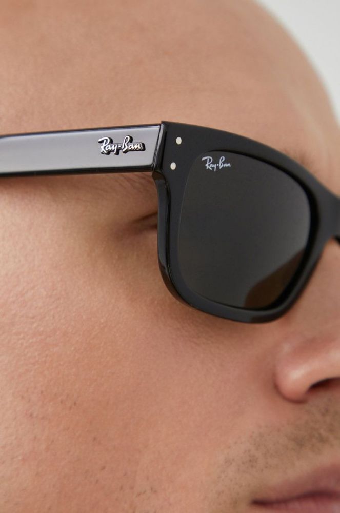 Окуляри Ray-Ban чоловічі колір чорний фото 6