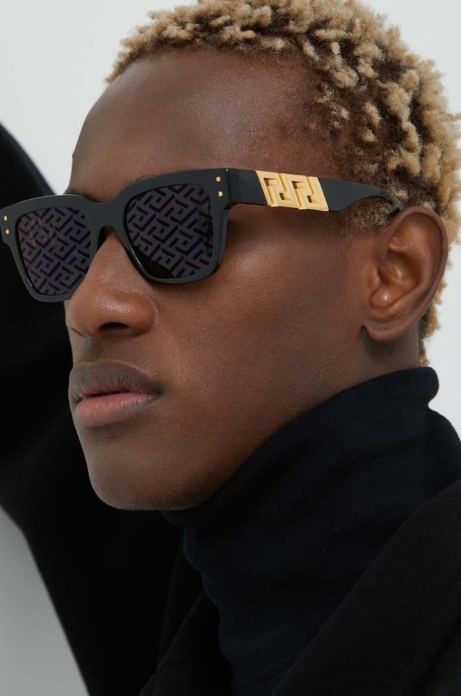 Сонцезахисні окуляри Versace чоловічі колір чорний (2231567)