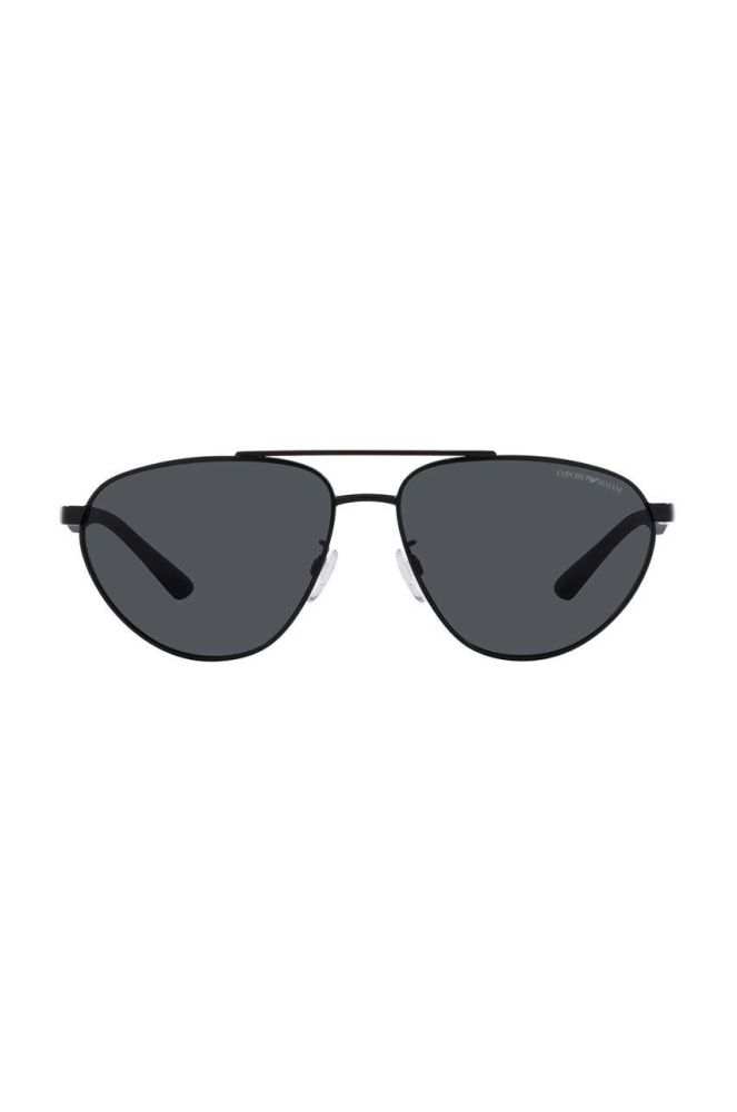 Сонцезахисні окуляри Emporio Armani чоловічі колір чорний (2414070)