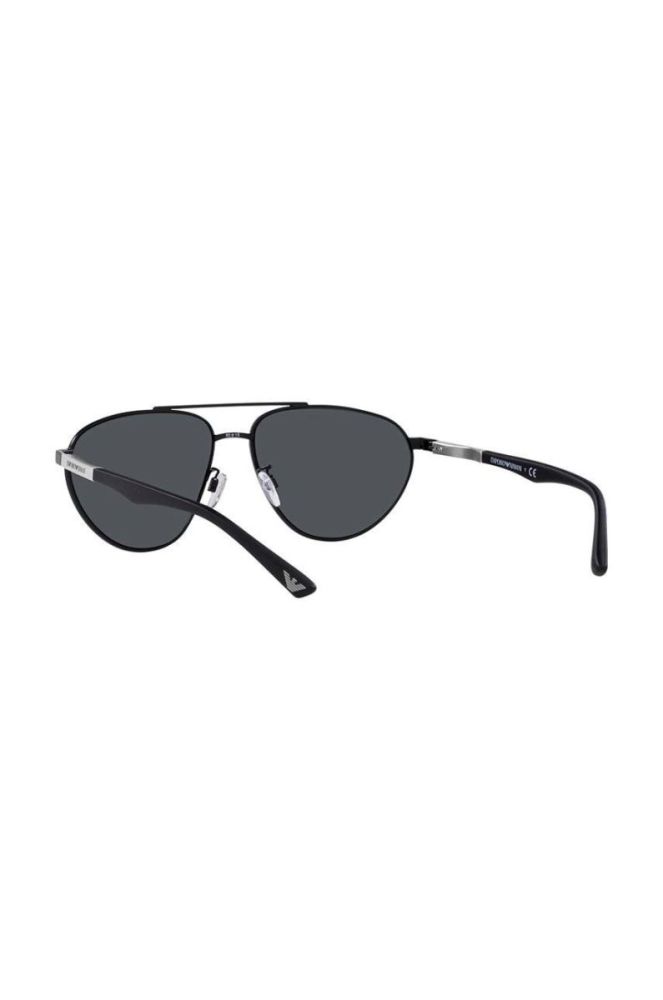 Сонцезахисні окуляри Emporio Armani чоловічі колір чорний (2414070) фото 4